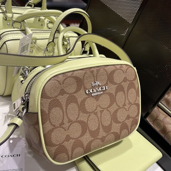 Coach Mini Jamie Camera Bag In Signature Canvas
SV/Khaki/Pale Lime - Picture 2 of 16
